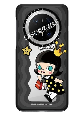 CASEOOTD波浪励志语录莫莉适用于华为Mate70/70Pro手机壳磁吸波浪mate60pro手机套mate70卡通60pro防摔保护壳