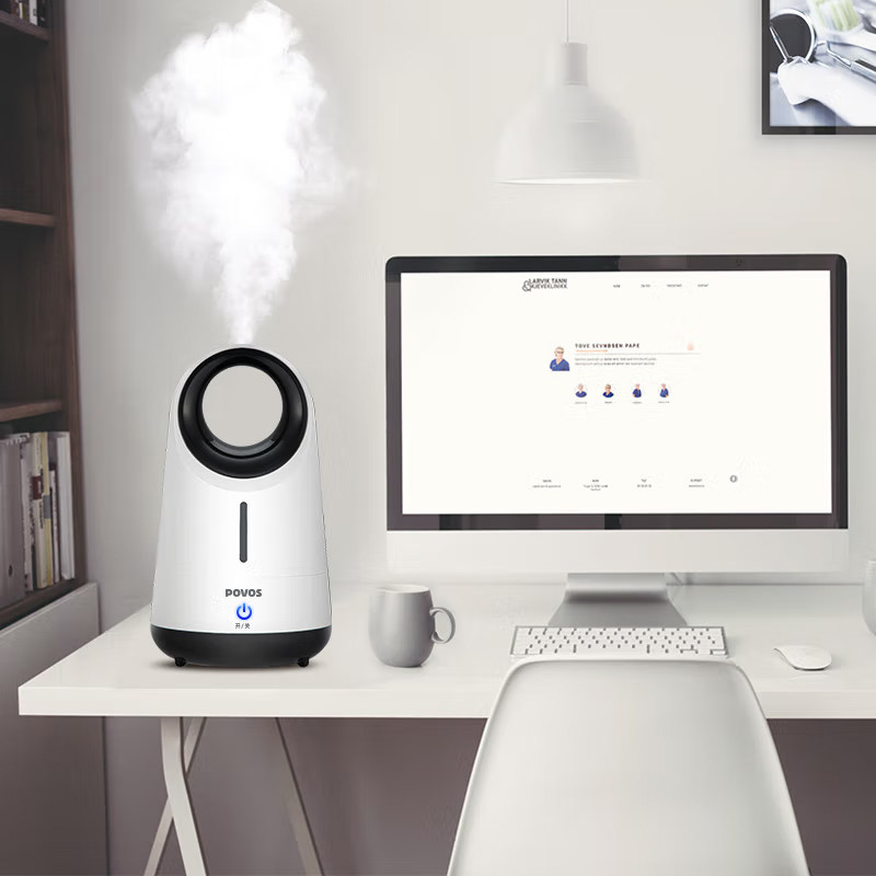 奔腾办公室桌面三档加湿有夜灯