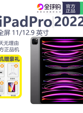 Apple/苹果 iPad Pro 2022款 (第四代)11寸12.9寸 M2芯片平板电脑