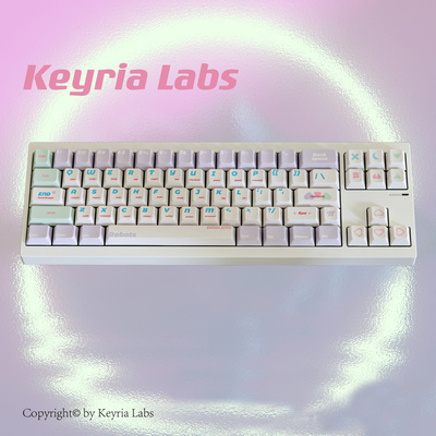 PBT材质机械键盘键帽KeyriaLabs