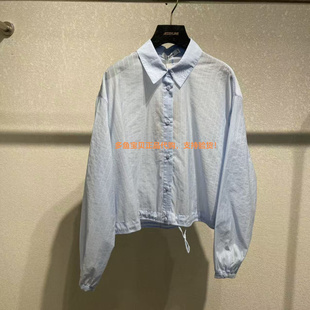 JESSYLINE/杰茜莱2026春专柜新品衬衫国内代购612202383-浅蓝-469