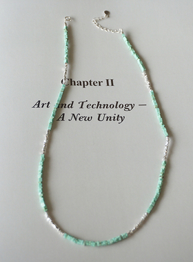 astudio夏季新款绿松石串珠项链