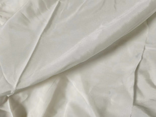 江南忆真丝 零头布桑蚕丝布料纯色米白色双绉面料可做内衬外穿