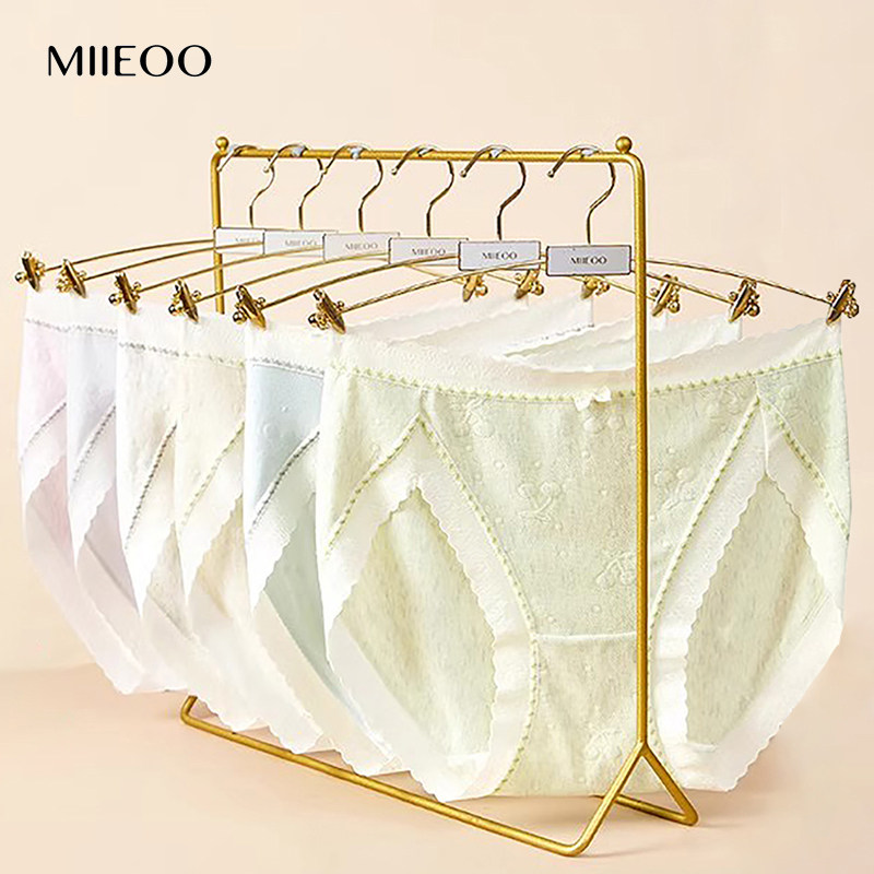 秘语内裤女新款莫代尔提花薄款抗菌无痕蕾丝边中腰高开叉三角短裤,女士内衣/男士内衣/家居服,女三角裤,淘宝优惠券,粉丝福利购,淘宝优惠卷