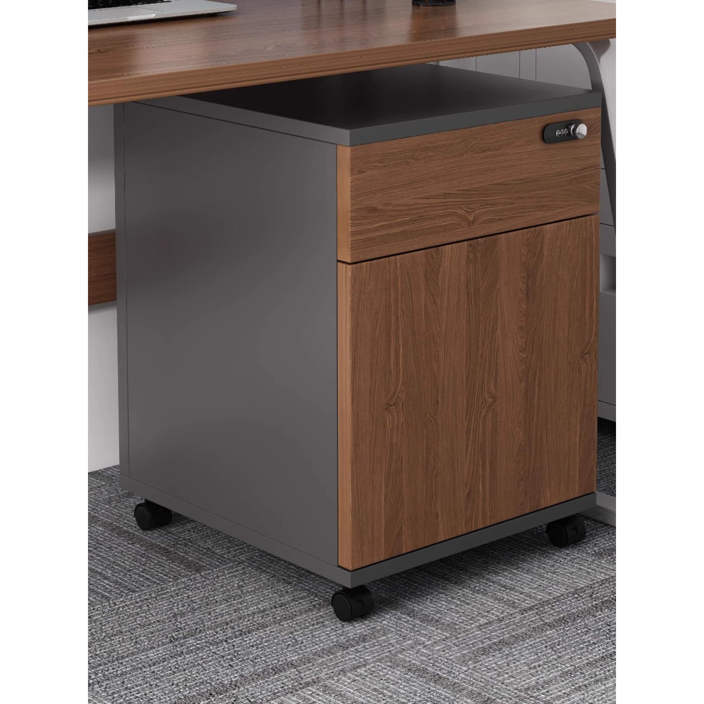 【补贴】木质文件柜带锁储物柜