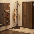 实木衣架落地卧室落地挂衣架家用挂衣置物架衣服挂架挂衣杆衣帽架