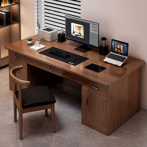 办公桌简约现代学生台式电脑桌