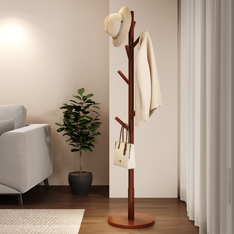 【补贴】实木衣架落地卧室挂衣架