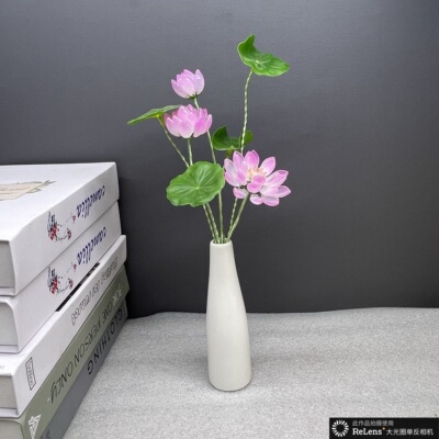 高档琉璃手工仿真荷花佛堂供佛