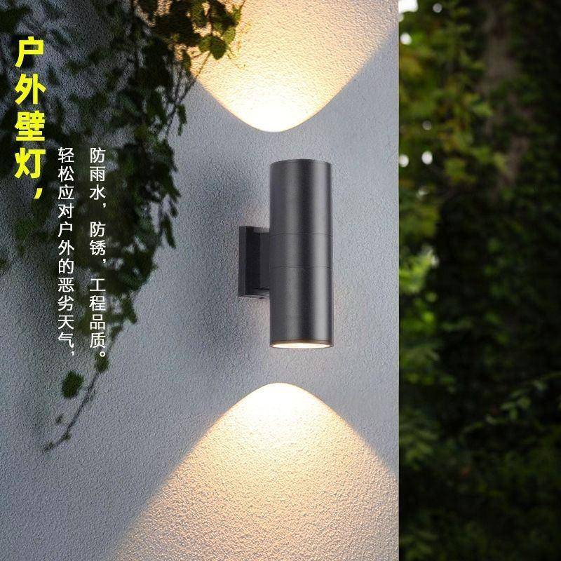 led壁灯防水家居阳台别墅洗墙灯室内氛围庭院射灯亮化照明超亮图片