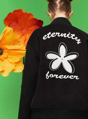 NSSLAB2020款国潮原创宽松休闲双色外套丁程鑫同款字母印花夹克女