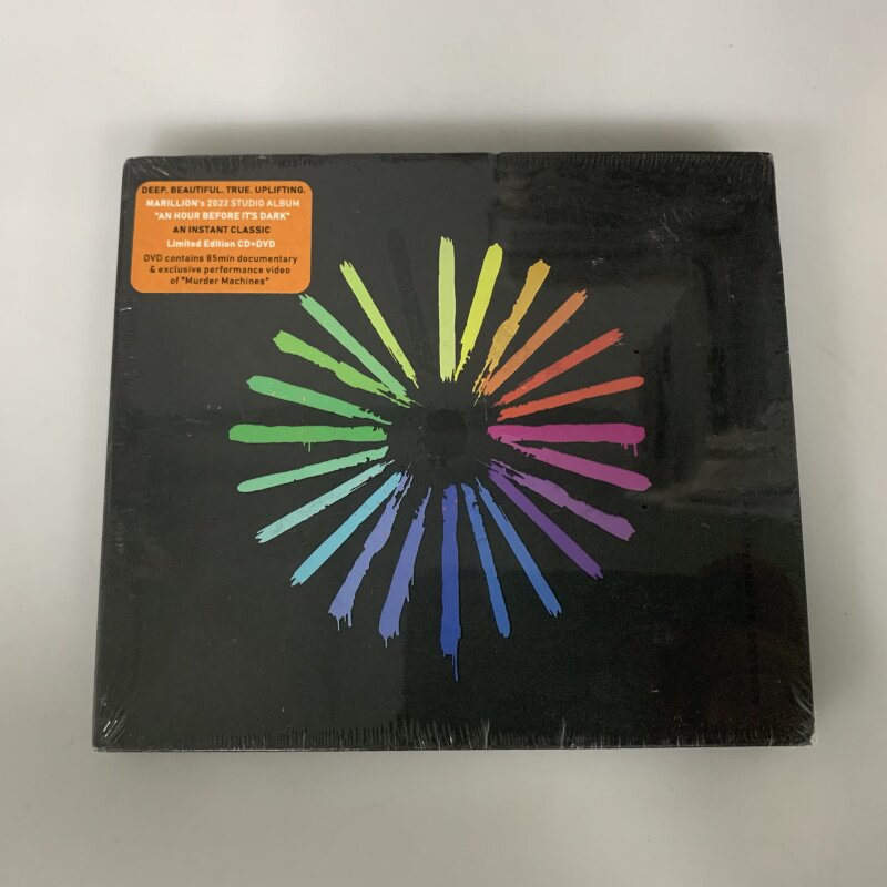 OM-версия нераспечатанного CD +DVD Marillion-За час до наступления темноты Изображение 1