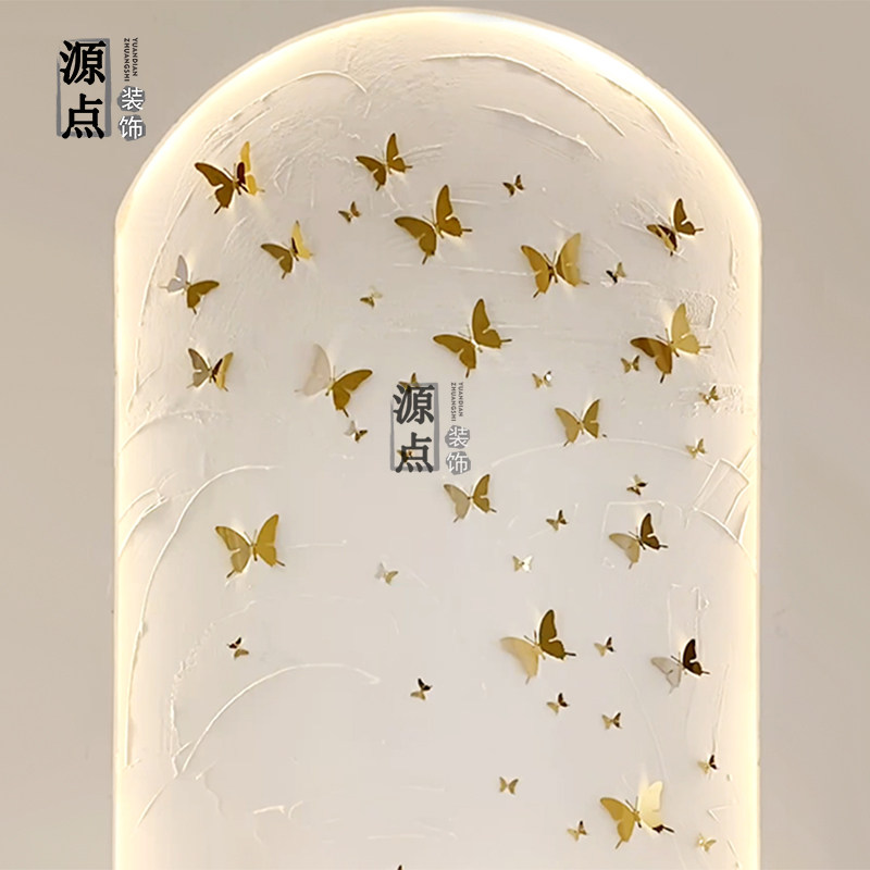 仿真不锈钢蝴蝶壁饰酒店婚礼背景墙装饰墙饰店铺室内墙面立体墙贴,家居饰品,壁饰,淘宝优惠券,粉丝福利购,淘宝优惠卷