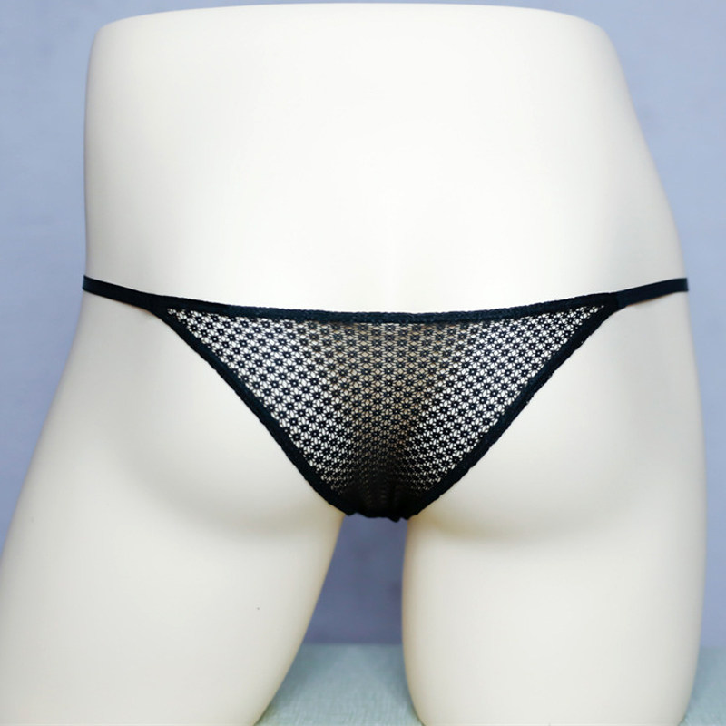 男士超低腰性感超小半包臀迷你内裤三角裤细带囊袋网纱透视无内衬,女士内衣/男士内衣/家居服,男三角内裤,淘宝优惠券,粉丝福利购,淘宝优惠卷