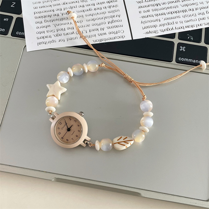 星星树叶原创手链高颜值学生党