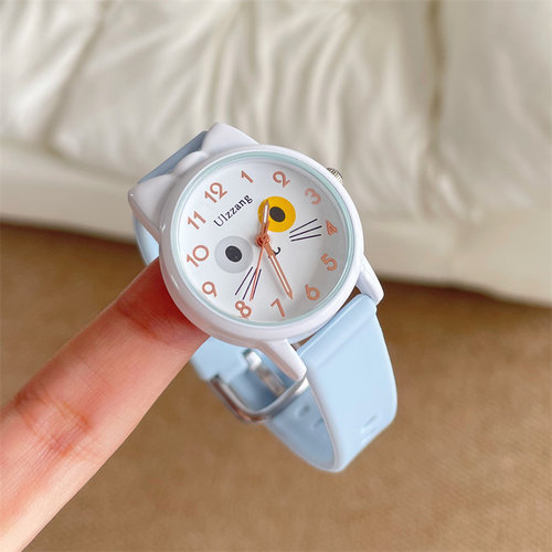 儿童可爱卡通指针高颜值电子表