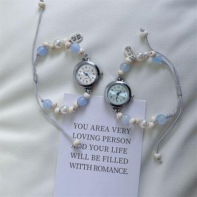 森系手链串珠简约小清新显白青春