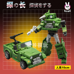 长G1小比例变形玩具 na吴医生 MFT金宝 铁工厂金刚 DX9 魔方 探