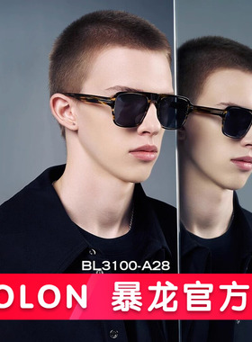 暴龙眼镜新款太阳镜飞行员蛤蟆镜官方旗舰店正品驾驶墨镜男BL3100