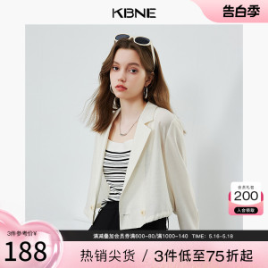 外套女春秋款短款小个子防晒kbne2024夏季新款爆款独特超好看上衣