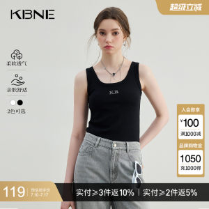 背心女黑色吊带内搭kbne2025夏季新款小个子高级感轻奢热辣上衣女