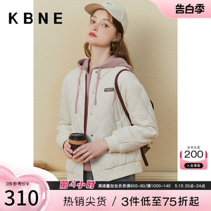 保暖外套短款棉服KBNE学院风