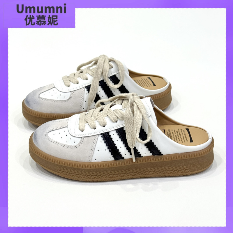 umumni优慕妮德训包头拖鞋女