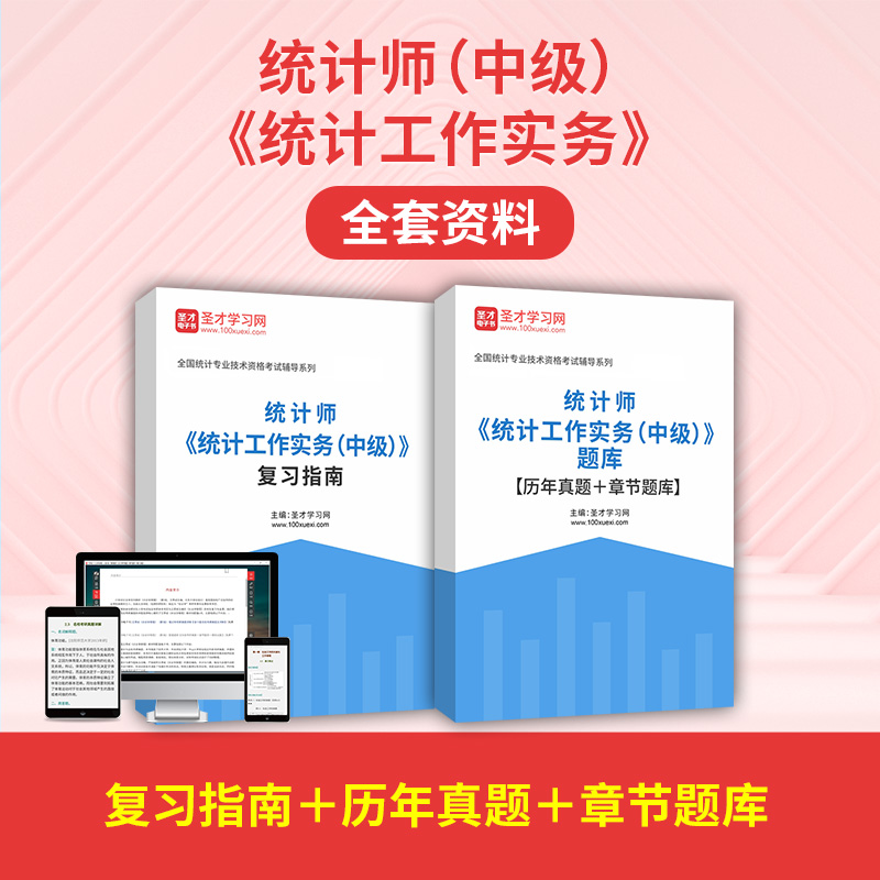 2025年统计师统计工作实务中级全套资料复习指南历年真题章节题库