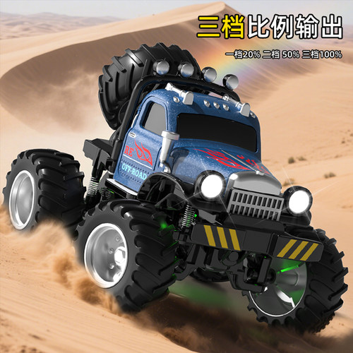 RC合金迷你遥控汽车玩具大脚车