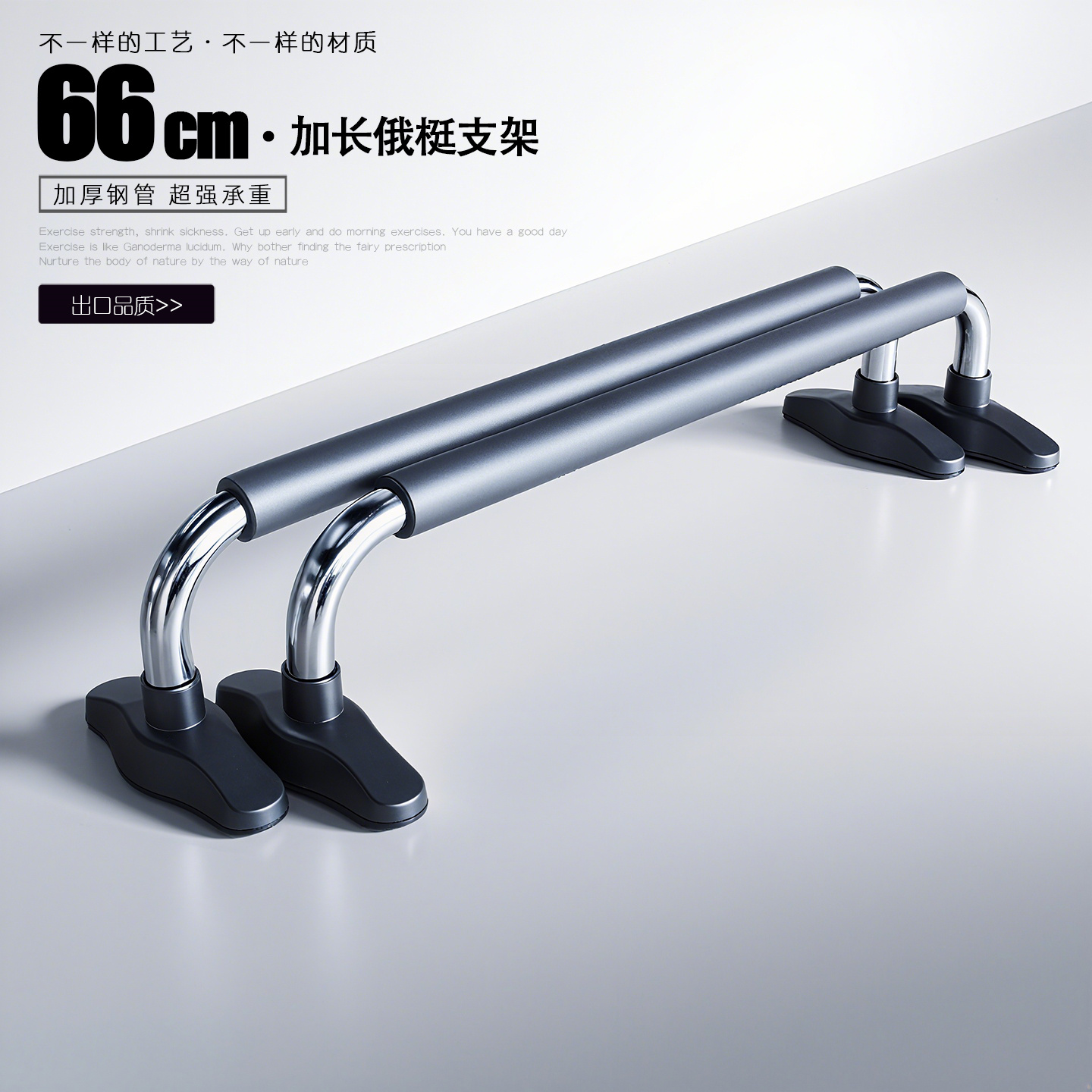 家用俄挺支架男多功能俯卧撑板倒立健身器材徒手胸肌训练神器实木