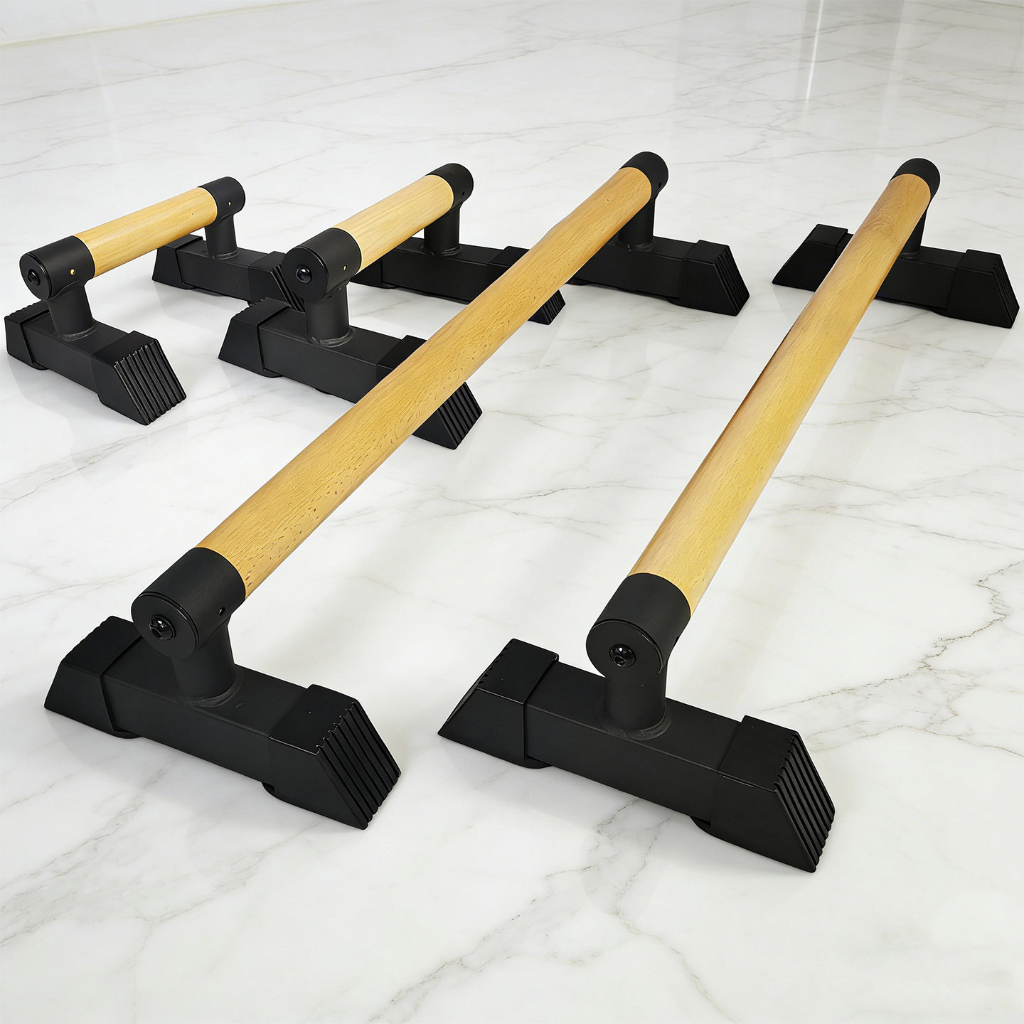 榉木钢体俄挺支架街健专用俯卧撑架防滑稳固家用健身训练器材双杠