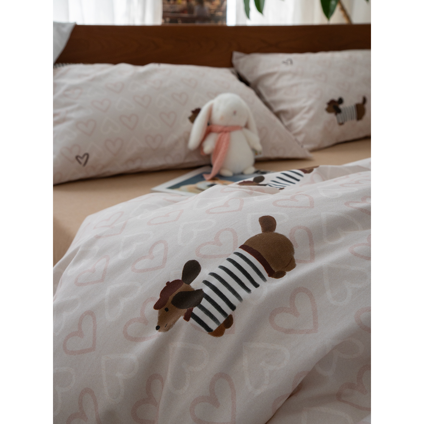 秋冬加厚纯棉磨毛被套单件220x240单双人150x200全棉被罩150x210