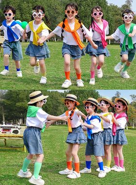 亲萌熊儿童运动会啦啦队演出服