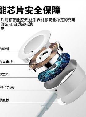 新款顶配华强北M9 ProMax手表充电线手表NFC适用S7\S8Ultra充电线