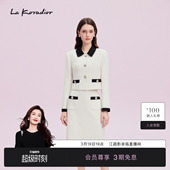 香风撞色翻领短款 新款 Lakoradior拉珂蒂秋季 外套 商场同款