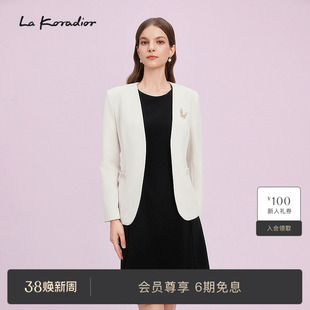 2025休闲小西装 Koradior拉珂蒂商场同款 外套 进口三醋酸