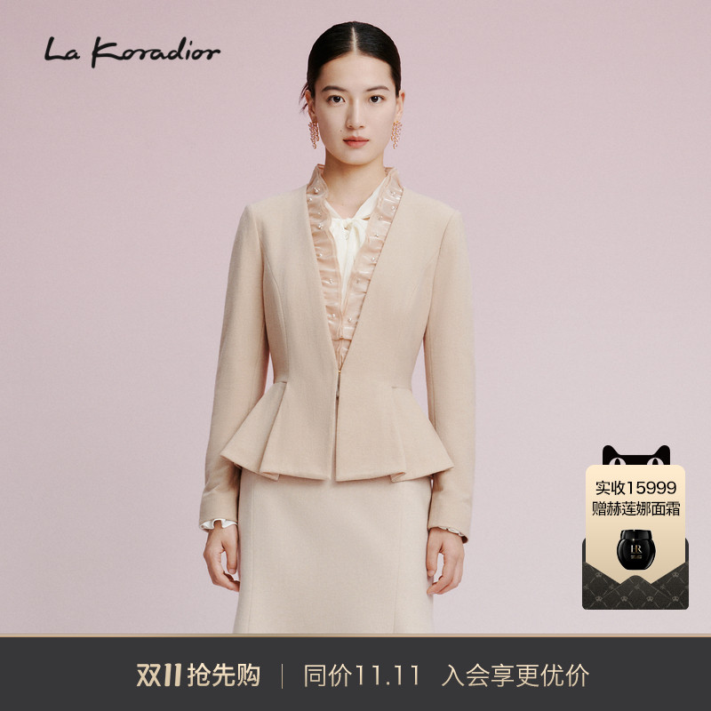 秋季西服lakoradior绵羊毛