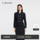 双排扣香风外套 Lakoradior拉珂蒂减龄女名媛秋冬新款 商场同款
