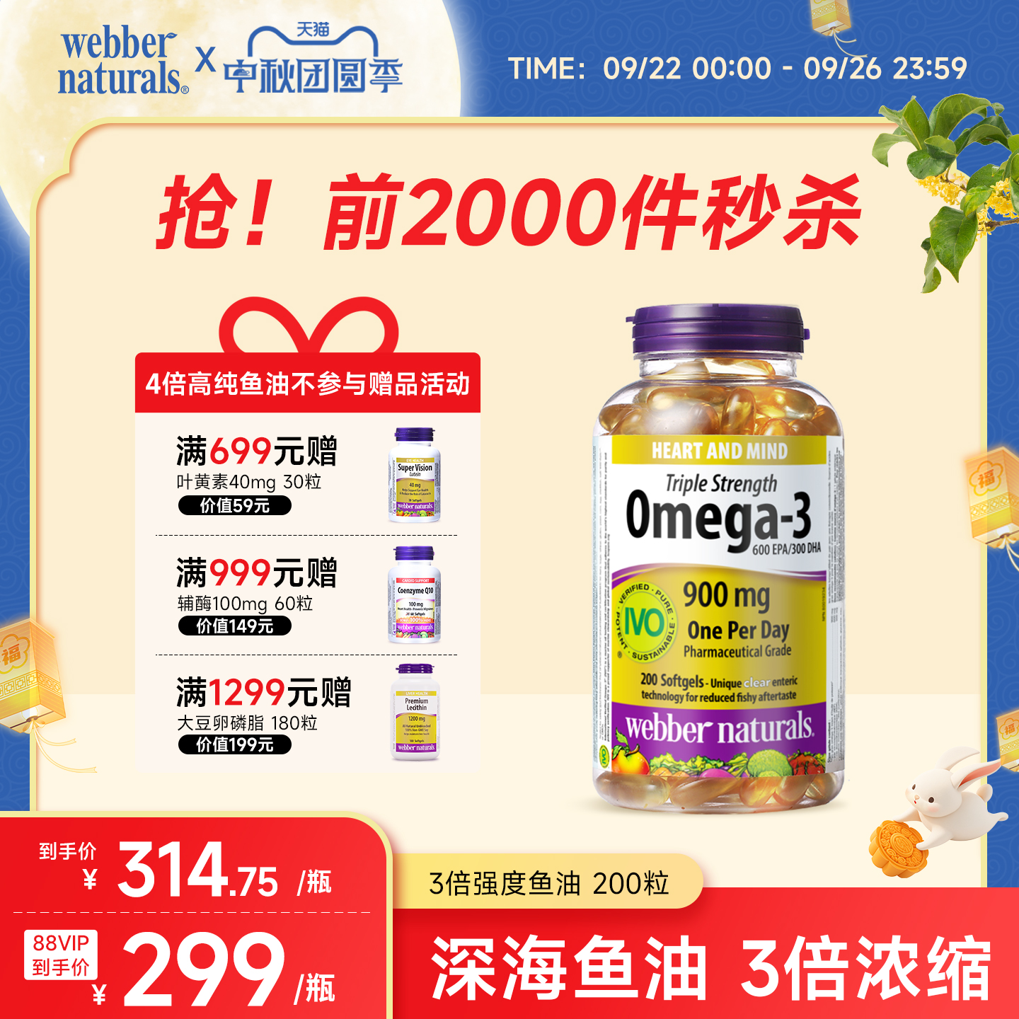 鱼油WebberNaturals国际IVO认证