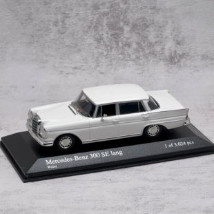 迷你切Minichamps 1/43 奔驰 300 SE Long合金车模