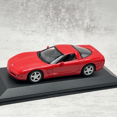 迷你切Minichamps 1/43 雪佛兰克尔维特 合金车模
