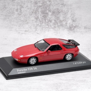迷你切Minichamps 1/43 保时捷928 S4合金车模