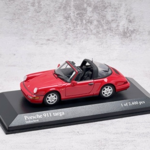 迷你切Minichamps 1/43 保时捷911 Targa 964合金车模