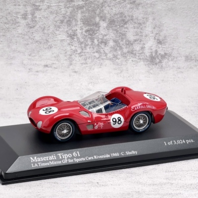 迷你切Minichamps1/43 玛莎拉蒂 Tipo 61 合金车模