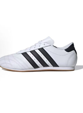 adidas originals 舒适 低帮 训练鞋 女款白黑色JS1194 徐州仓