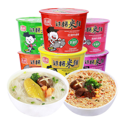 陈村过桥米线速食广东桶装