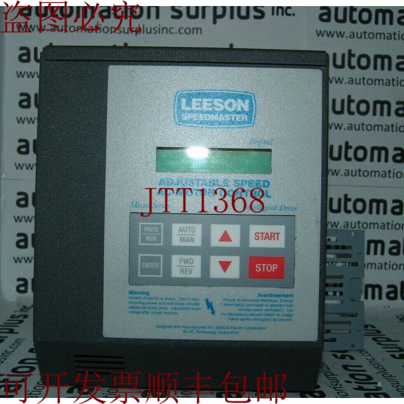 原装供应LEESON SPEEDMASTER 174926.00 可调交流电机控制 2 600V