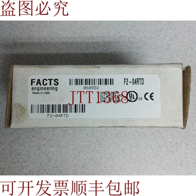 原装供应FACTS ENGINEERING F2-04RTD 温度输入模块!! 数量！！哇
