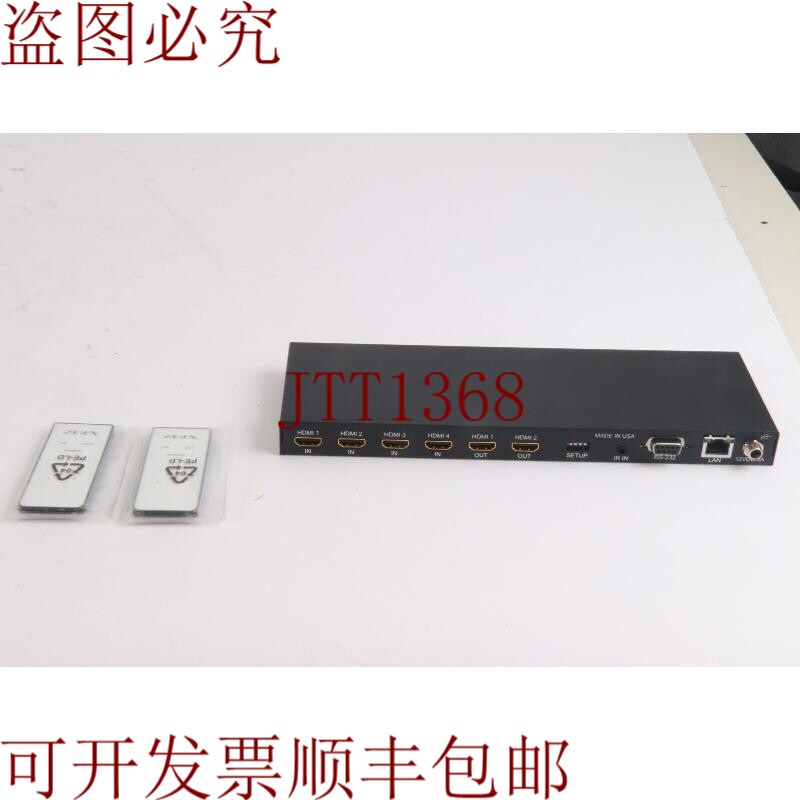 原装供应Zigen SW-42Plus HDMI 2.0 18-GBPS 4x2 显示屏，HDR 显