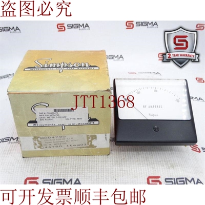 原装供应SIMPSON MC04790 面板计量器